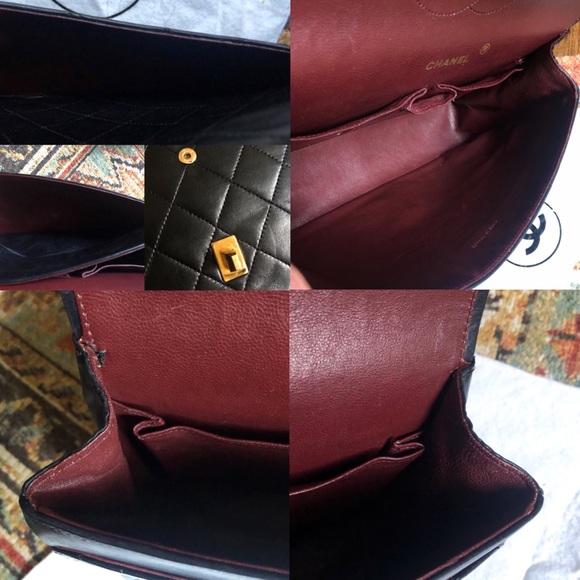 SOLD***Chanel Vintage Bijoux Chain Medium Double Flap Bag - Picture 13 of 16